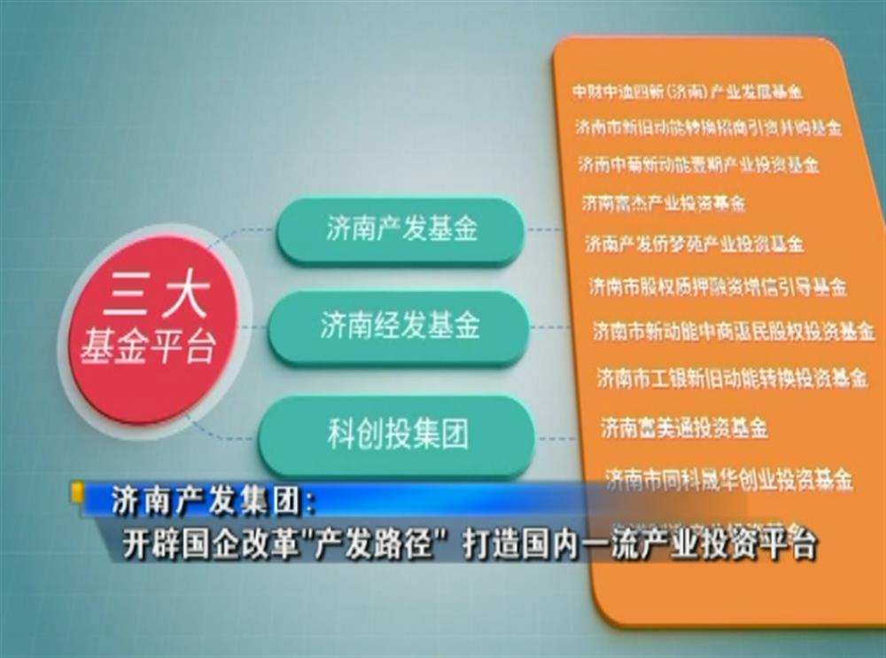 百年国企路 | 济南产发集团：开辟国企改革“产发路径” 打造国内一流产业投资平台